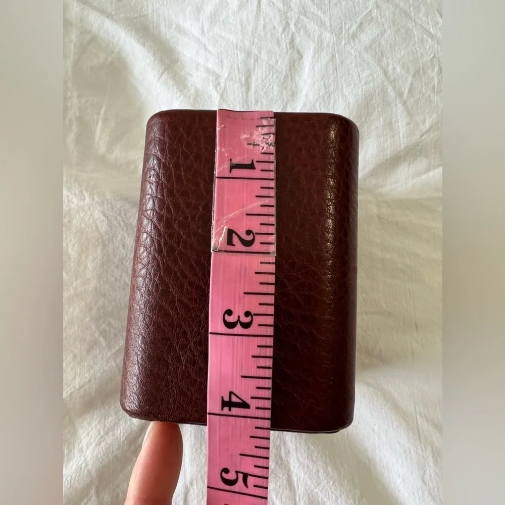 Dacasso | Brown Leather Luxury Desk Accessory Pen Cup Office